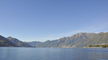 Locarno, Stadt, Lago Maggiore, See, Schifffahrt, Tessin, Schweiz