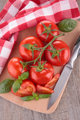 tomato and basil