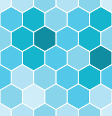 Seamless honeycomb pattern