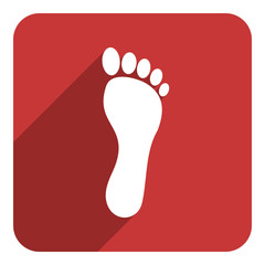 foot flat icon