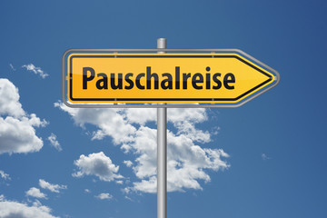 Obraz premium Pauschalreise