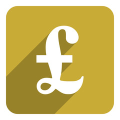 pound flat icon