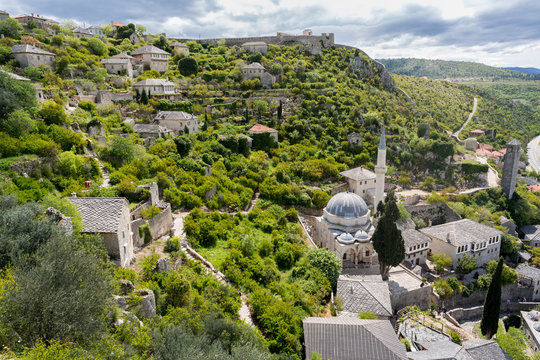 Moschee in Počitelj Pociteli