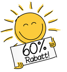 60 % Rabatt