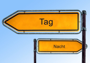 Strassenschild 5 - Tag