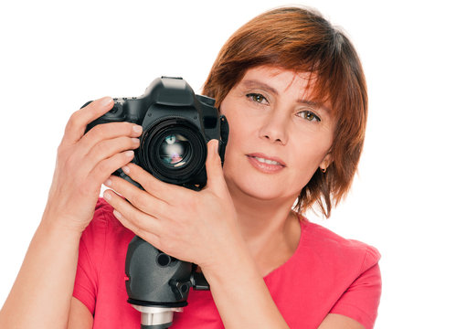 Senior Woman Photographer