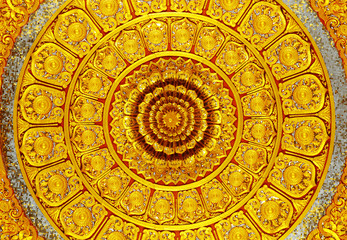 Traditional style Ceiling of thai