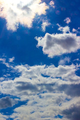 Himmel mit Wolken
