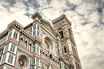 Fototapeta premium Florence: Santa Maria Maggiore HDR