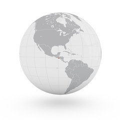Mappamondo America, El Salvador