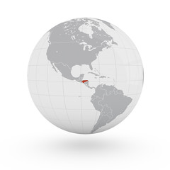 Mappamondo America, Honduras