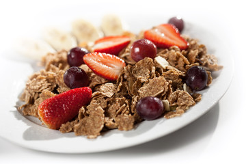 healthy still life - muesli