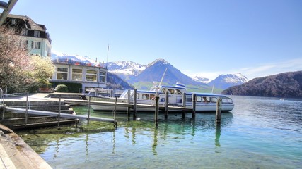 Fototapeta na wymiar Lake Luzern