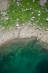 Imotski, famous Blue Lake in Croatia