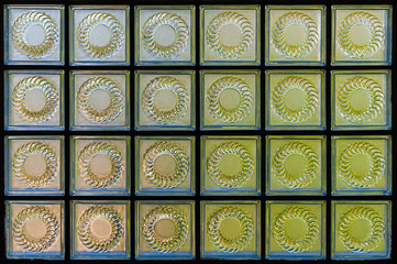 Glass block wall