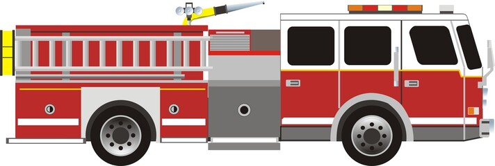 Fototapeta premium special car for fight with fire