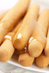 Honey breadsticks
