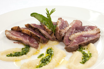 tagliata media cottura
