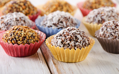 Chocolate handmade candies