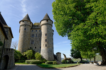 Fototapeta na wymiar Château de Val