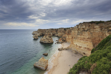 Fototapeta na wymiar Algarve, costa Sul de Portugal
