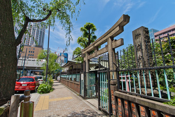 東京の柳森神社