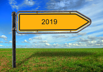 Strassenschild 17 - 2019