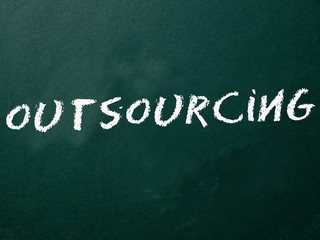 Obraz premium Outsourcing