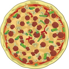 tasty pizza