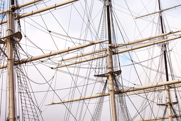 Fototapeta premium ship mast