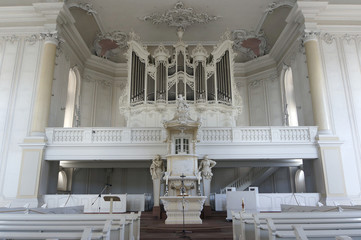 Innenaufnahme der Ludwigkirche Saarbrücken