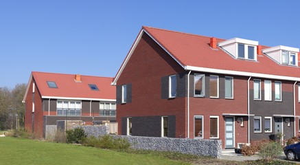 terraced houses