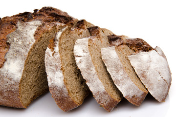Sliced wholemeal bread