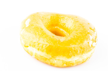 Donut isolated on white background