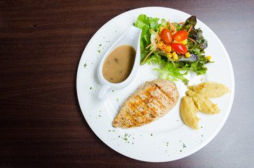 Grilled chicken breast