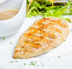 Grilled chicken breast