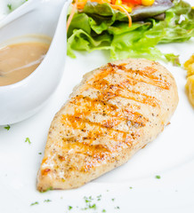 Grilled chicken breast