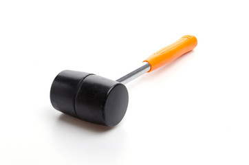 Hammer isolated white background
