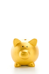 Piggybank isolated on white background