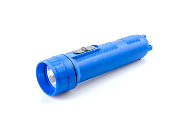 Flashlight isolated white background