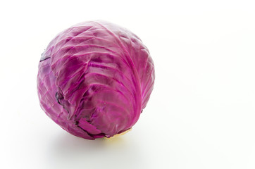 Obraz premium Cabbage isolated on white