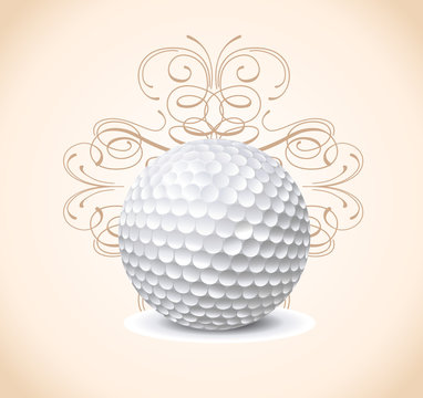 Modern golf ball