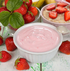 strawberry yogurt
