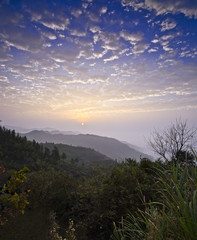 The image of beautiful nature