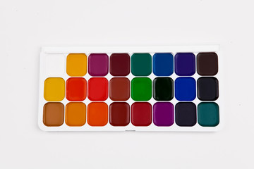 краски, акварель