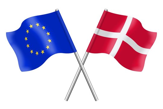 Flags : Europe and Denmark
