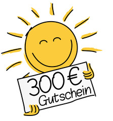 300 € Gutschein