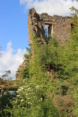 Ruines du château de Couzage.