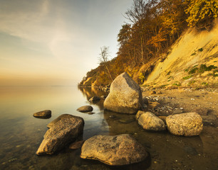 Jesienny,morski klif © Mike Mareen