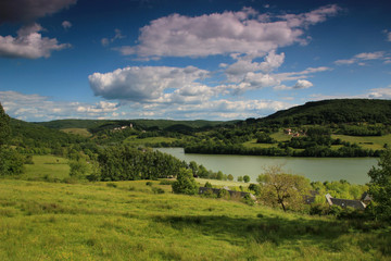 Fototapeta premium Le lac du Causse.(Corrèze)